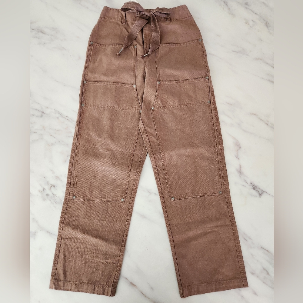 Free People We‎ the Free Hayden Carpenter Pull On Trouser Jeans Pants NWT XS